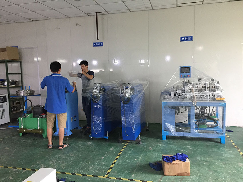 自動化焊接機，直線碰焊成型機